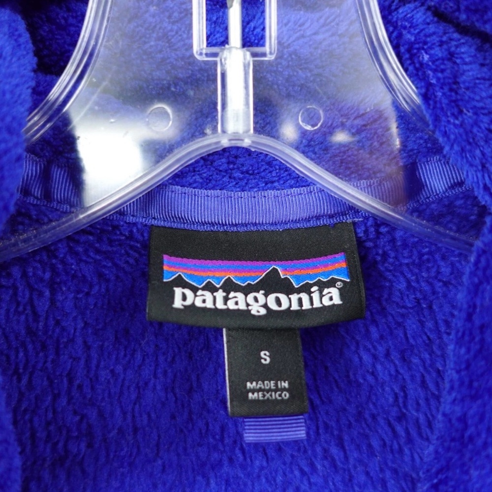 PATAGONIA Retool Snap T Fleece Pullover Blue Jacket - Womens, S - Picture 4 of 14